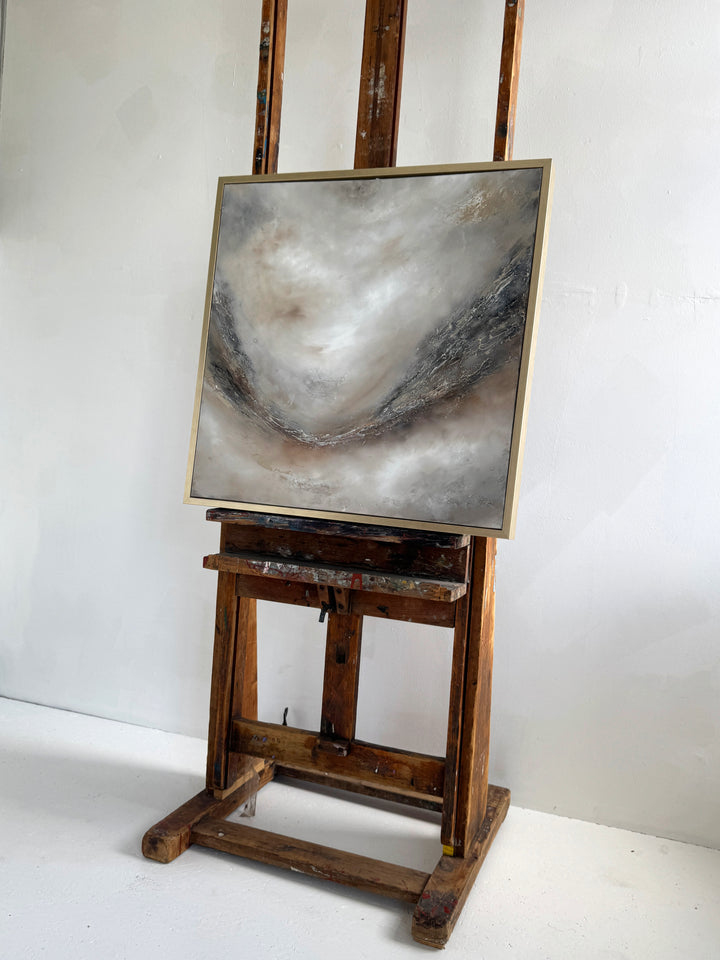 The Gift of Light- 60x60cm Original Oil Painting on Canvas