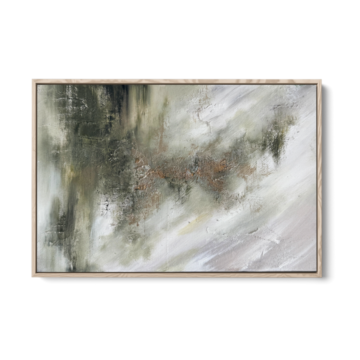 Guided by Love- Framed canvas print