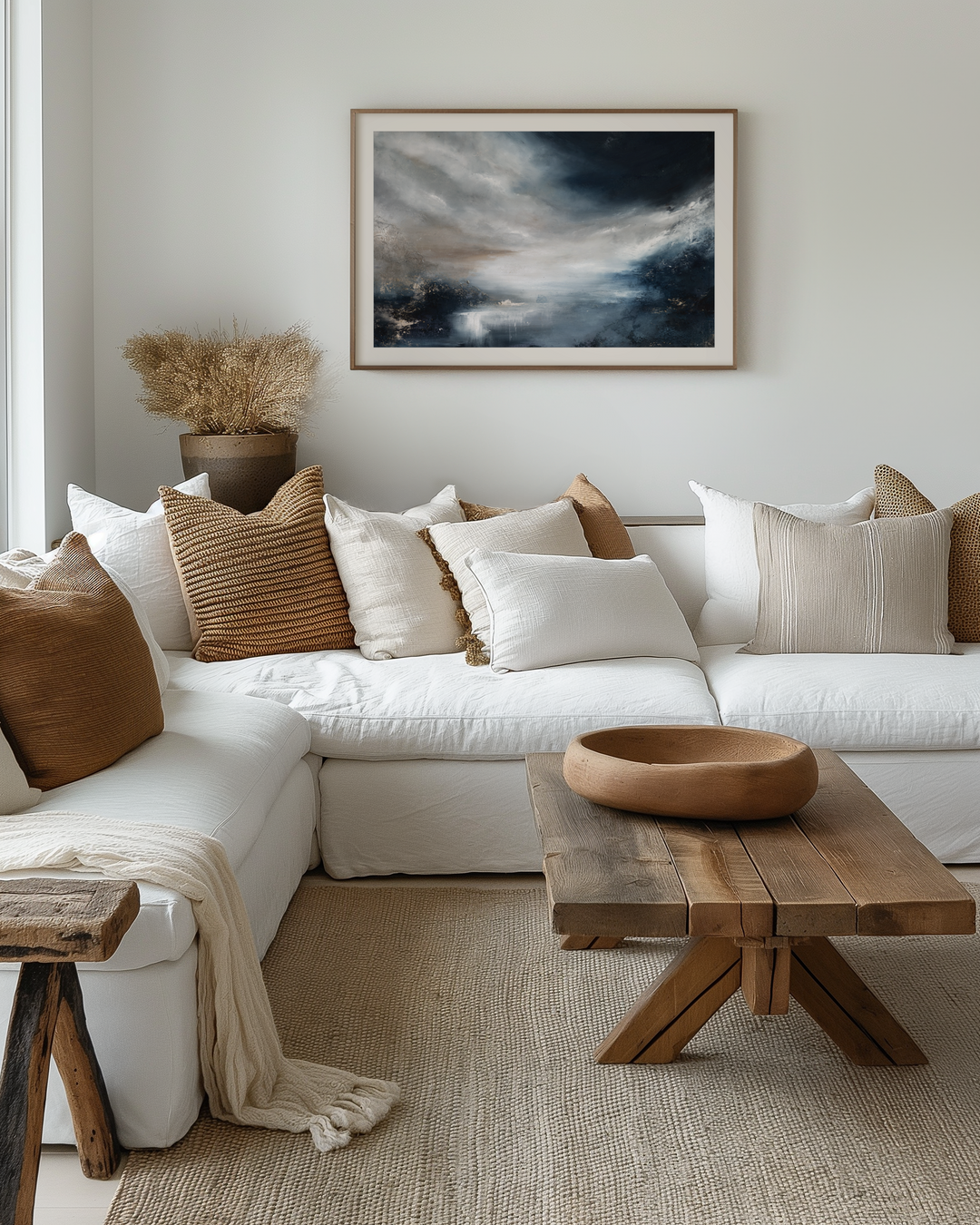 Hope Beyond the Storm -60x84cm Original Oil Painting on Fine Art Paper