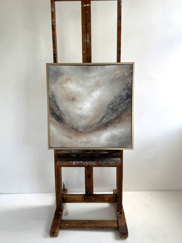 The Gift of Light- 60x60cm Original Oil Painting on Canvas