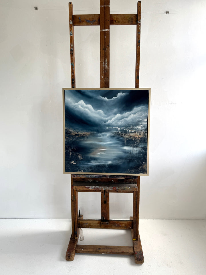 Ocean of Freedom & Love- 60x60cm Original Oil Painting on Canvas