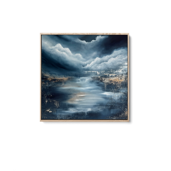 Ocean of Freedom & Love- 60x60cm Original Oil Painting on Canvas