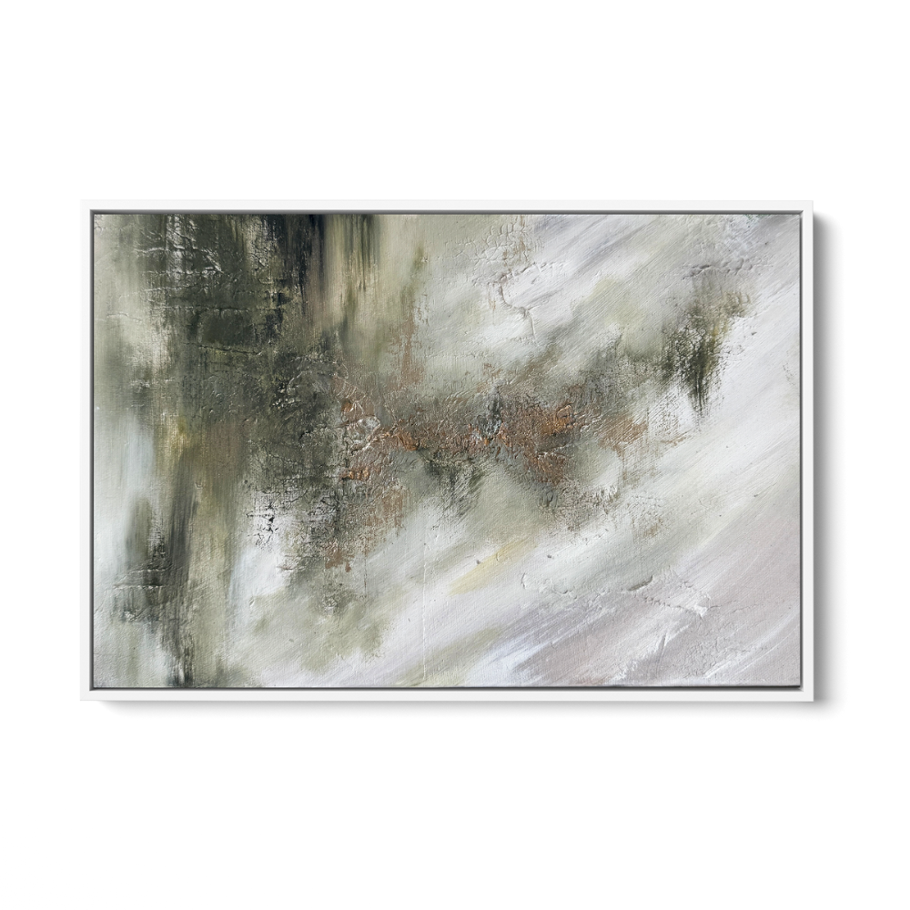 Guided by Love- Framed canvas print