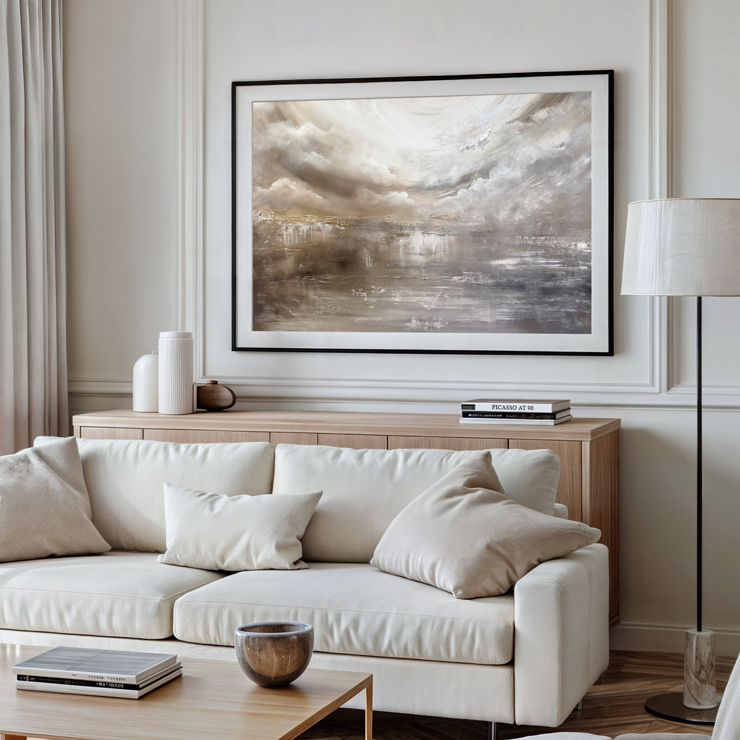 Echos of Harmony-60x84cm Original Oil Painting on Fine Art Paper