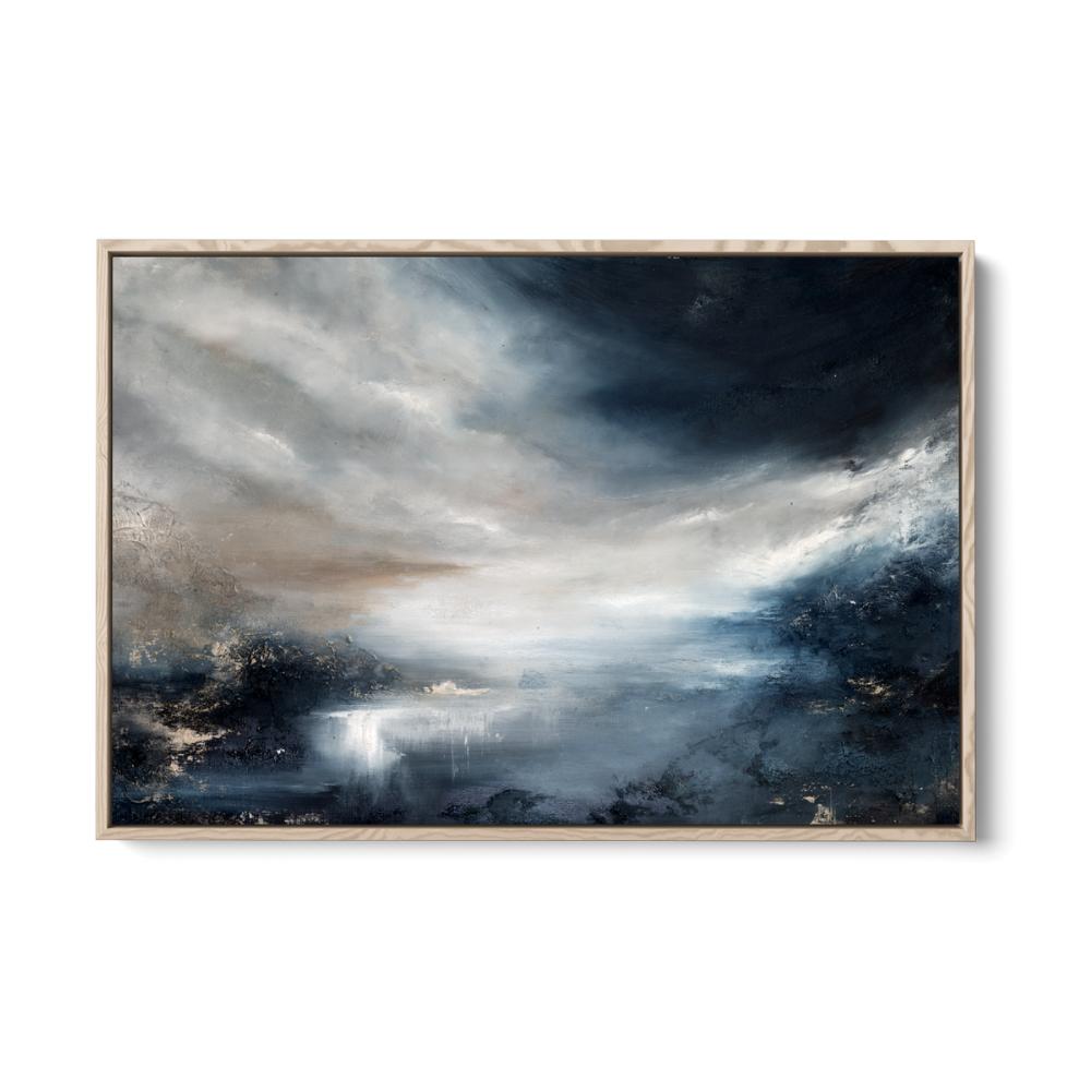 Dreams of Quiet Light- Framed canvas print