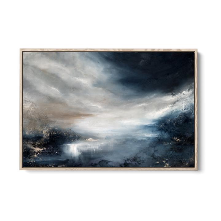 Dreams of Quiet Light- Framed canvas print