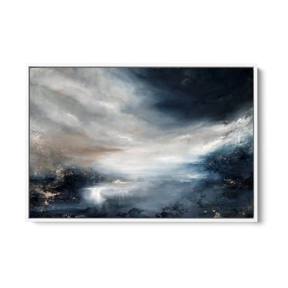 Dreams of Quiet Light- Framed canvas print