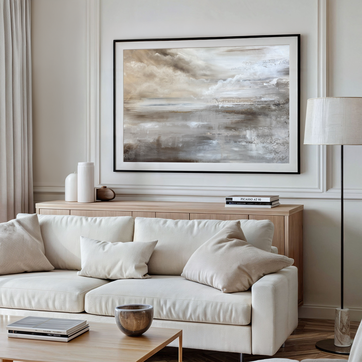 Flow of Serenity-60x84cm Original Oil Painting on Fine Art Paper