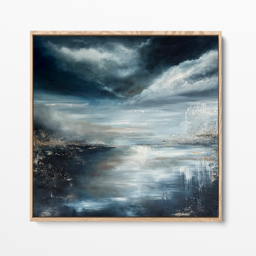 Waters of Love and Promise-100x100cm Original Oil Painting on Canvas