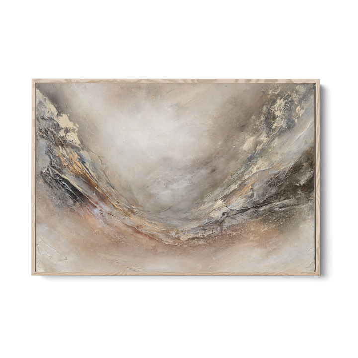 The hope that shines- Framed canvas print