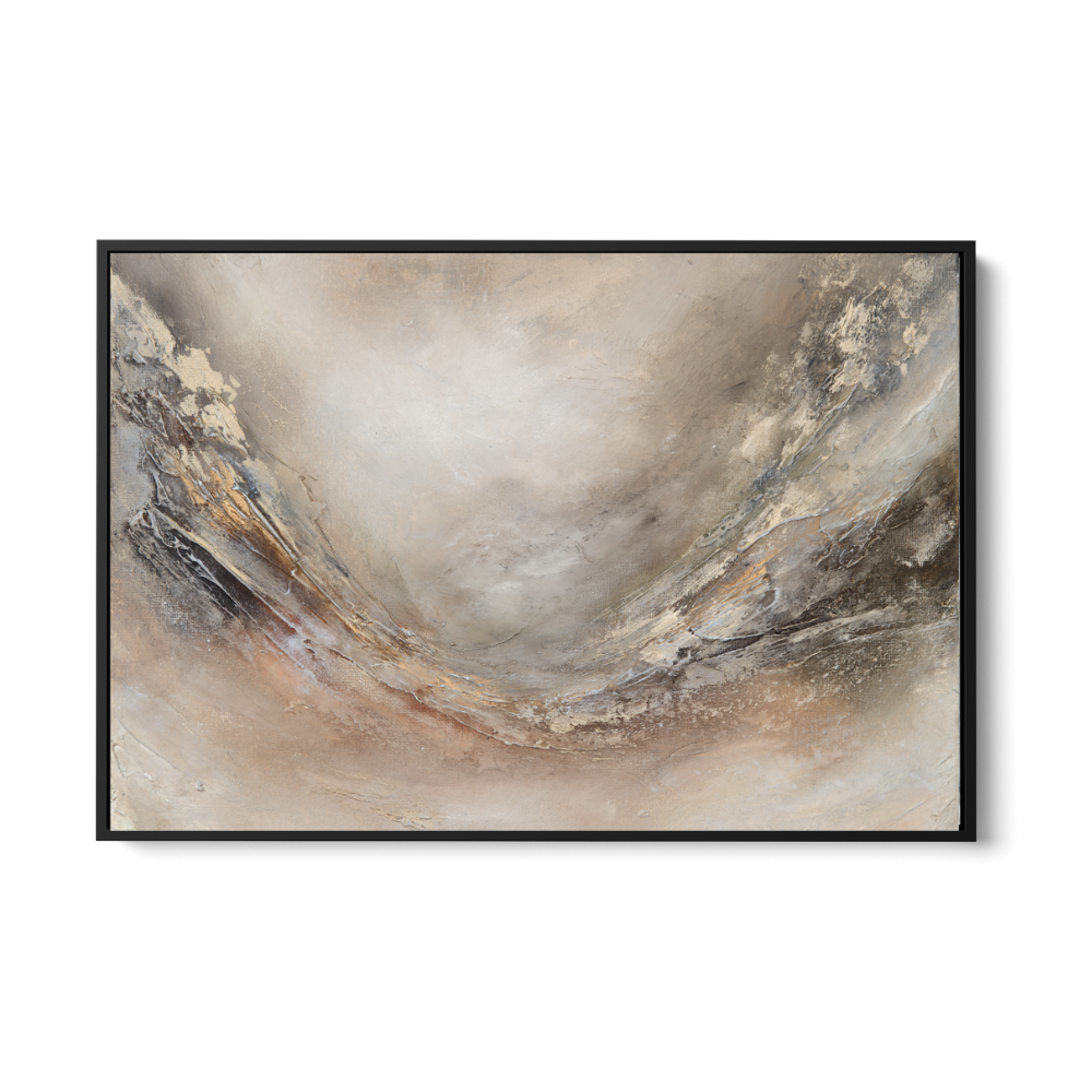 The hope that shines- Framed canvas print