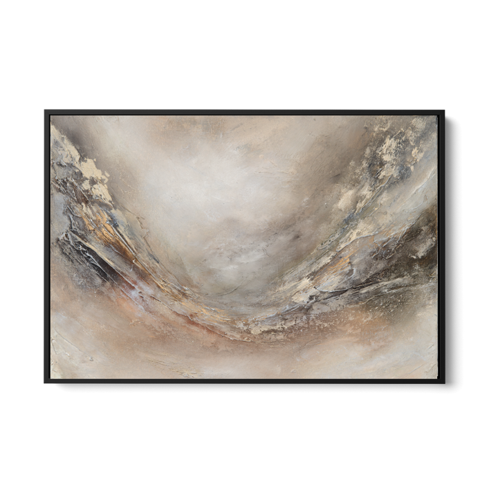 The hope that shines- Framed canvas print