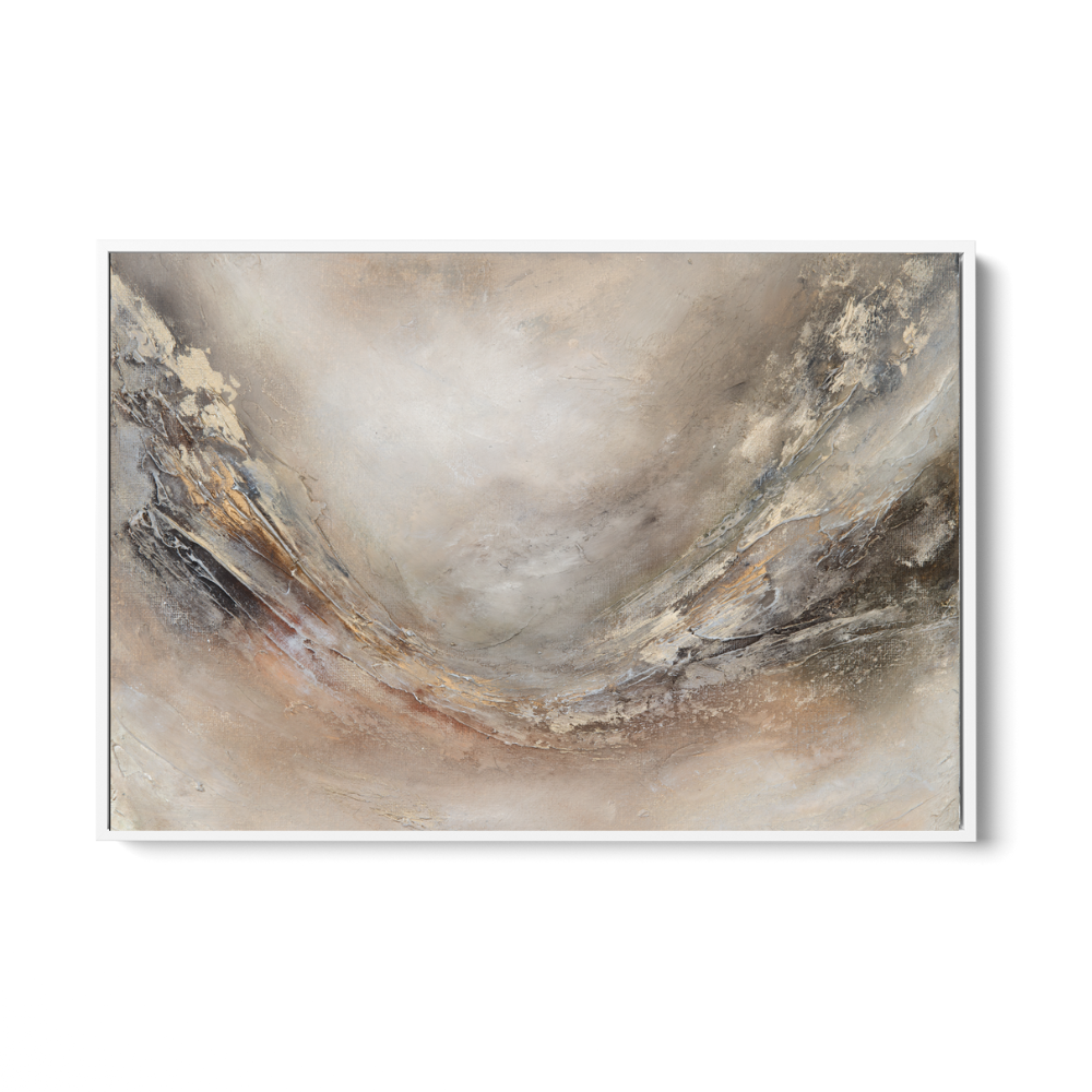 The hope that shines- Framed canvas print