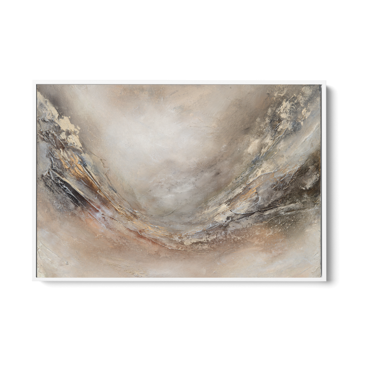 The hope that shines- Framed canvas print