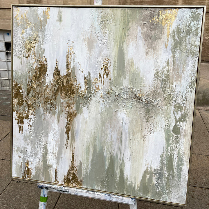 Sage wanderlust original canvas