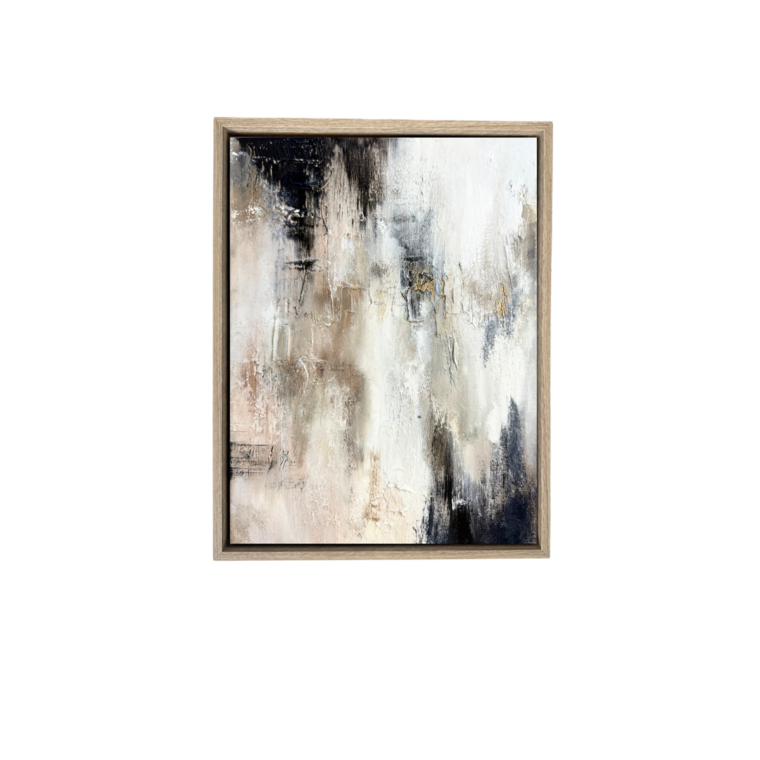 Heavenly Love- Original Oil Painting on 32x42cm Framed Canvas