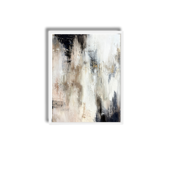 Heavenly Love- Original Oil Painting on 32x42cm Framed Canvas