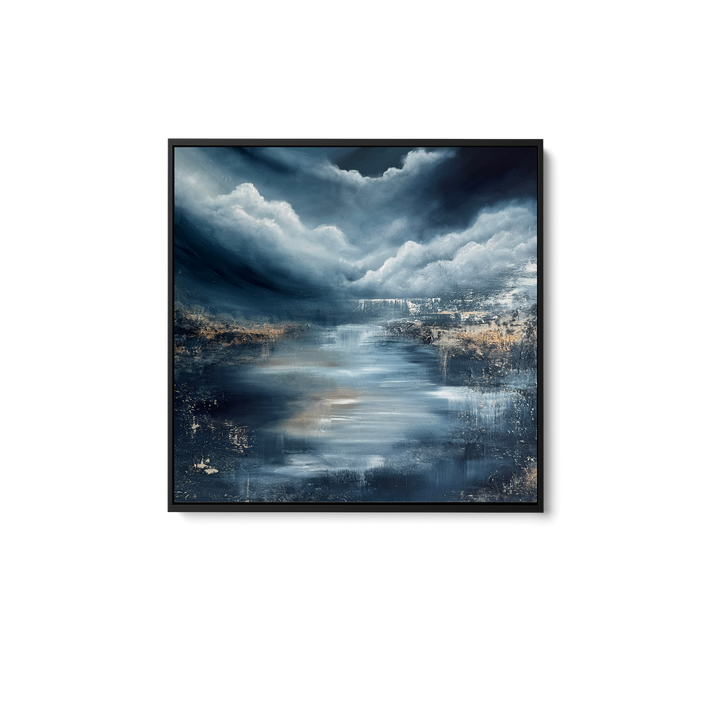 Ocean of Freedom & Love- 60x60cm Original Oil Painting on Canvas