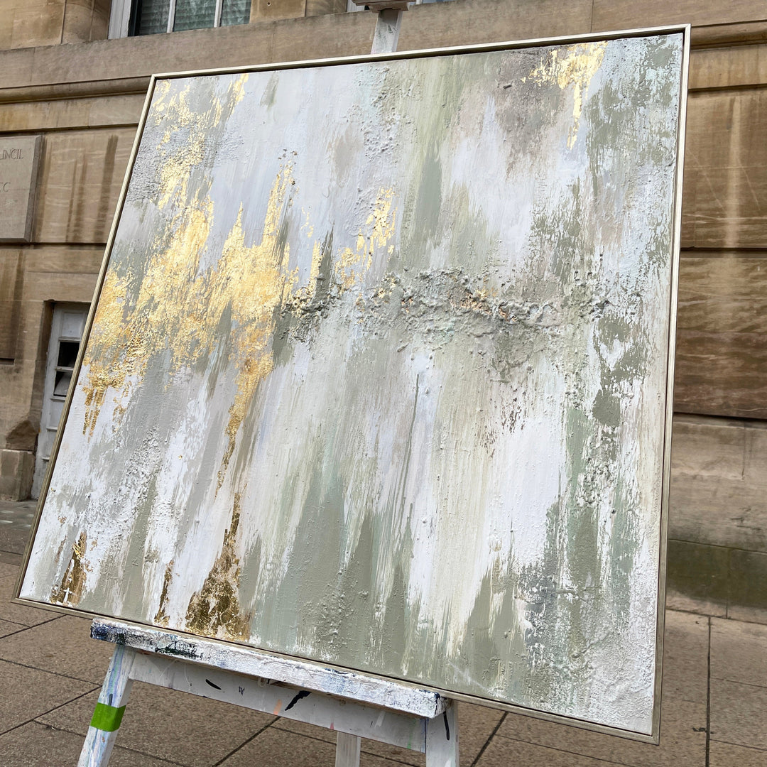 Sage wanderlust original canvas