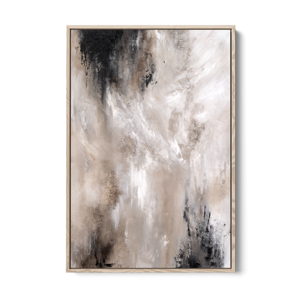 Silent Grace- Framed canvas print