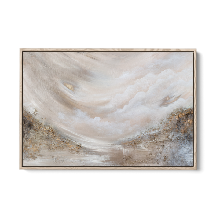 Heavenly Horizon - Framed canvas print