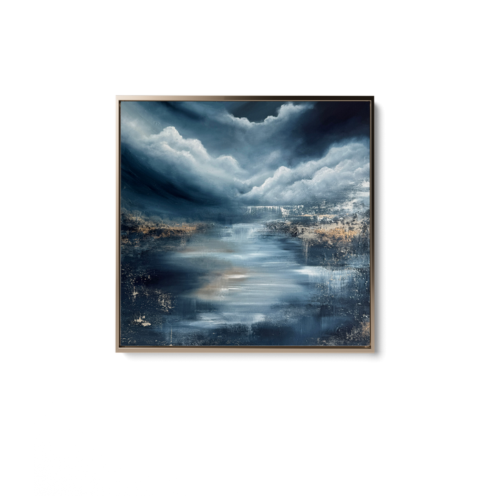 Ocean of Freedom & Love- 60x60cm Original Oil Painting on Canvas