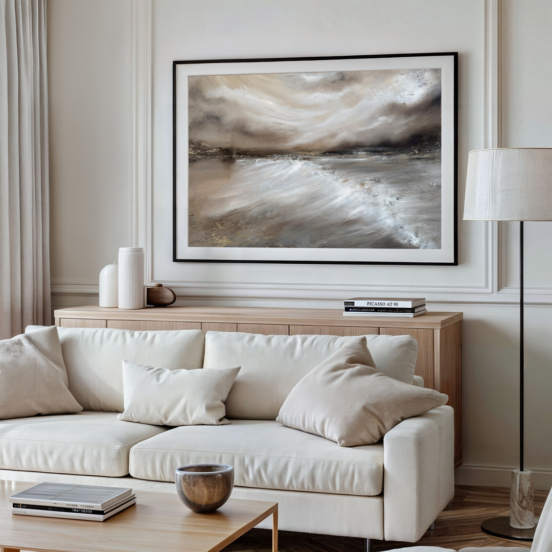 Flow of Grace-60x84cm Original Oil Painting on Fine Art Paper