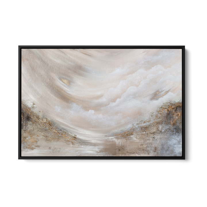 Heavenly Horizon - Framed canvas print