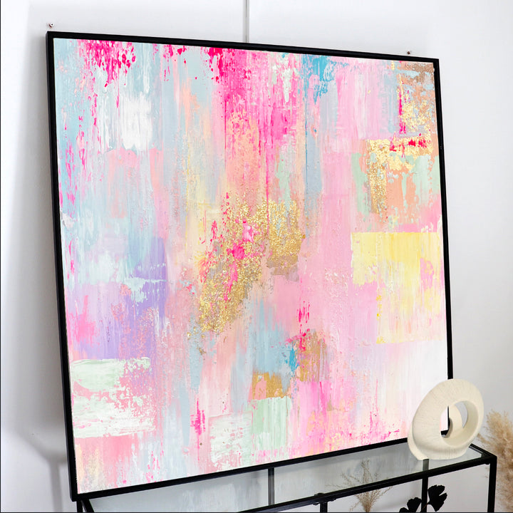 Serenade of happiness original canvas