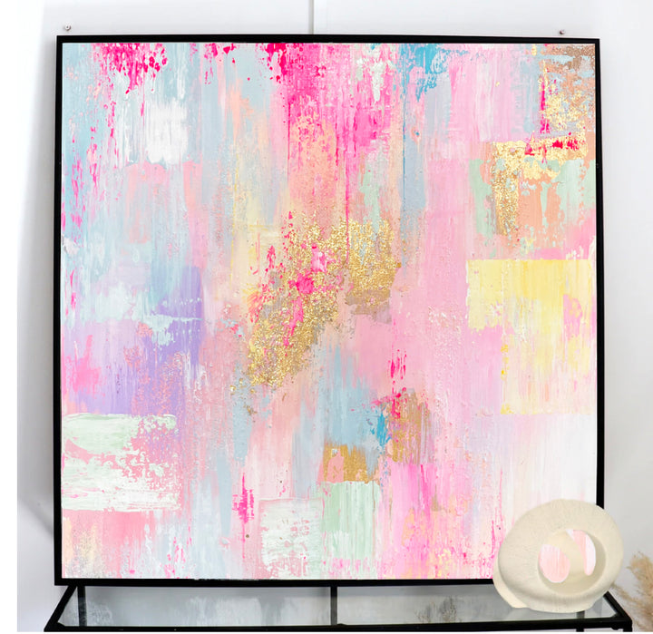 Serenade of happiness original canvas