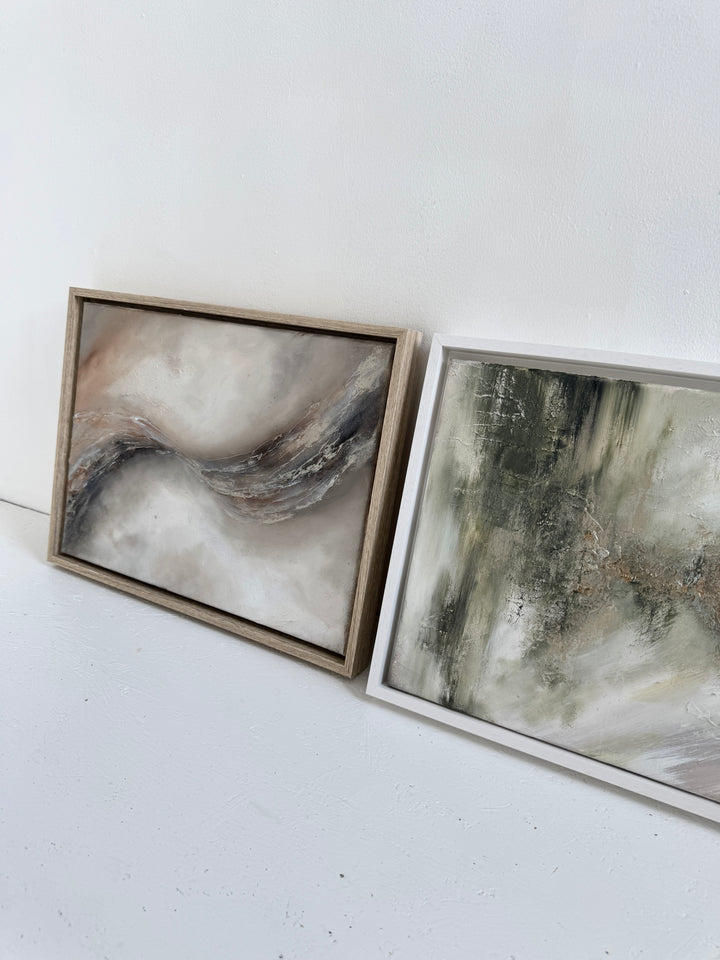A Flow of Hope- Original Oil Painting on 32x42cm Framed Canvas