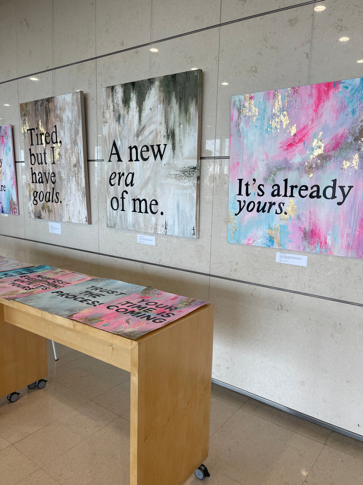 I have goals original canvas