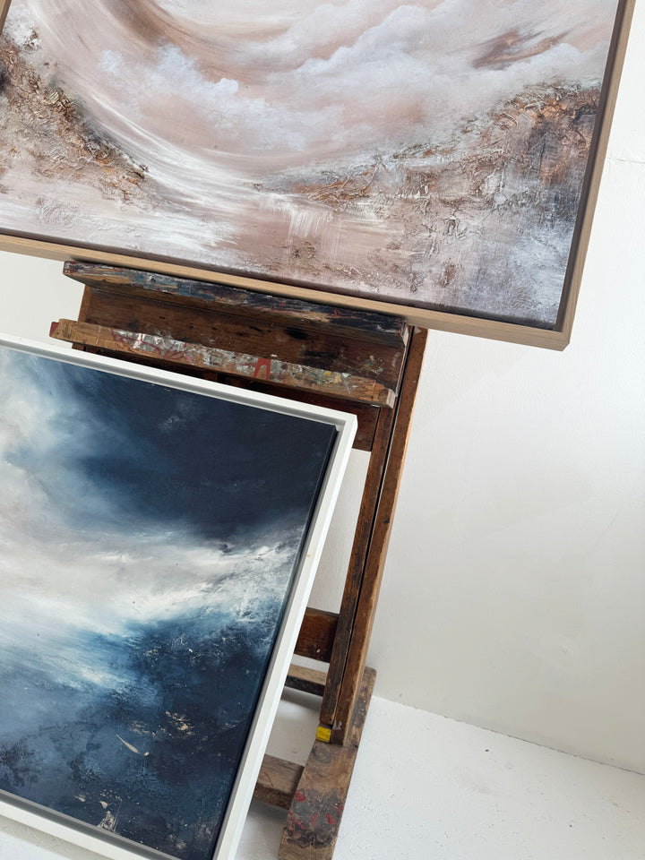 Heavenly Horizon - Framed canvas print