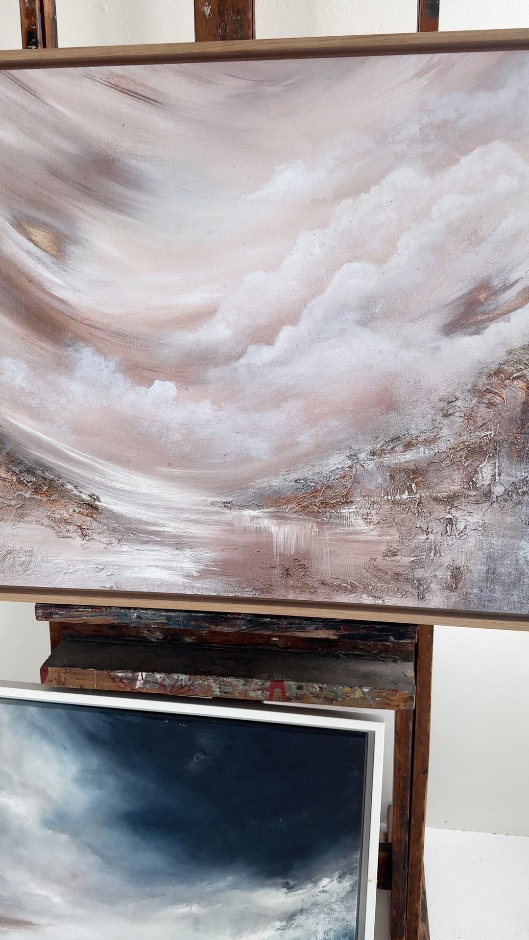 Heavenly Horizon - Framed canvas print