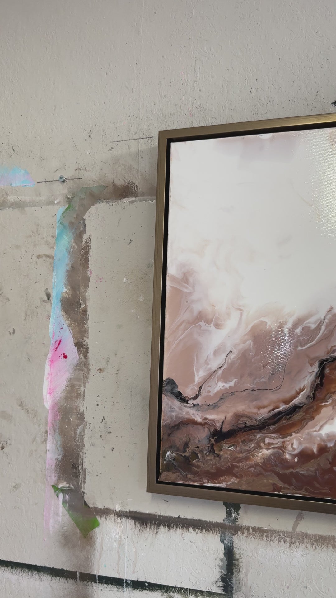 Flow of love-50x50cm Original Painting