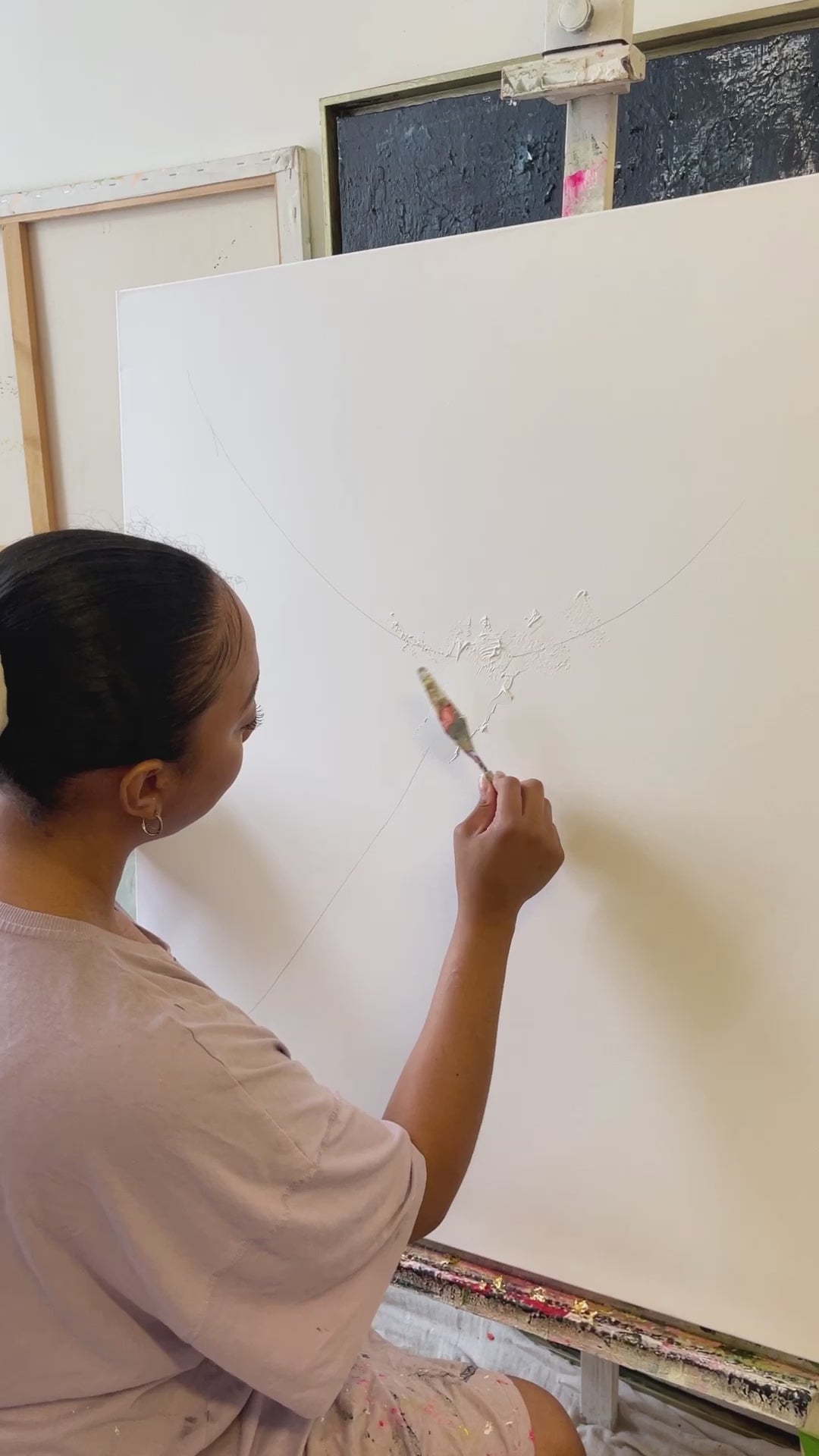 Ocean Twilight original canvas