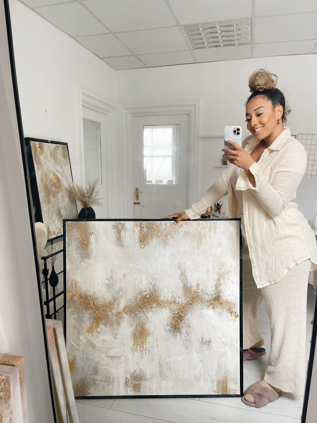 Golden Desire original canvas