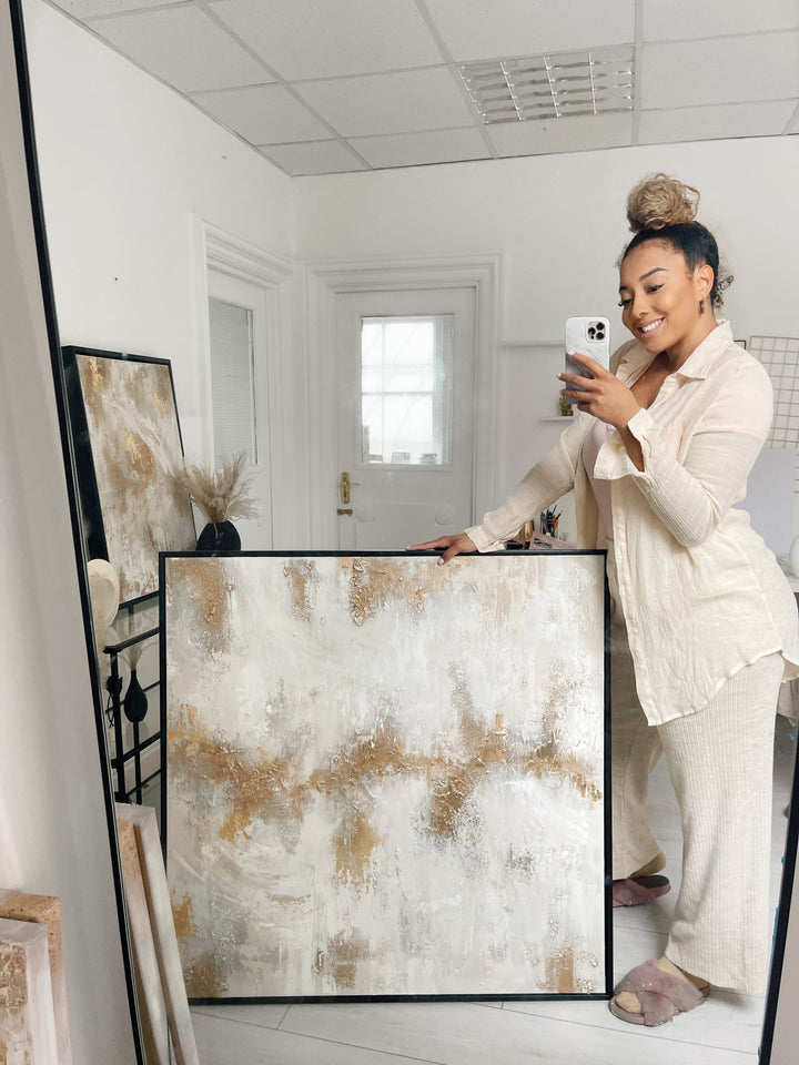 Golden Desire original canvas