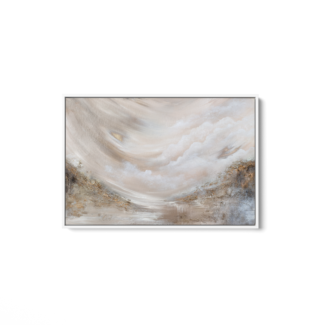 Heavenly Horizon - Framed canvas print