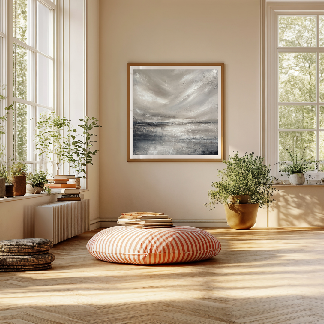 Lifted by Strength- Square 50x50cm Fine art print