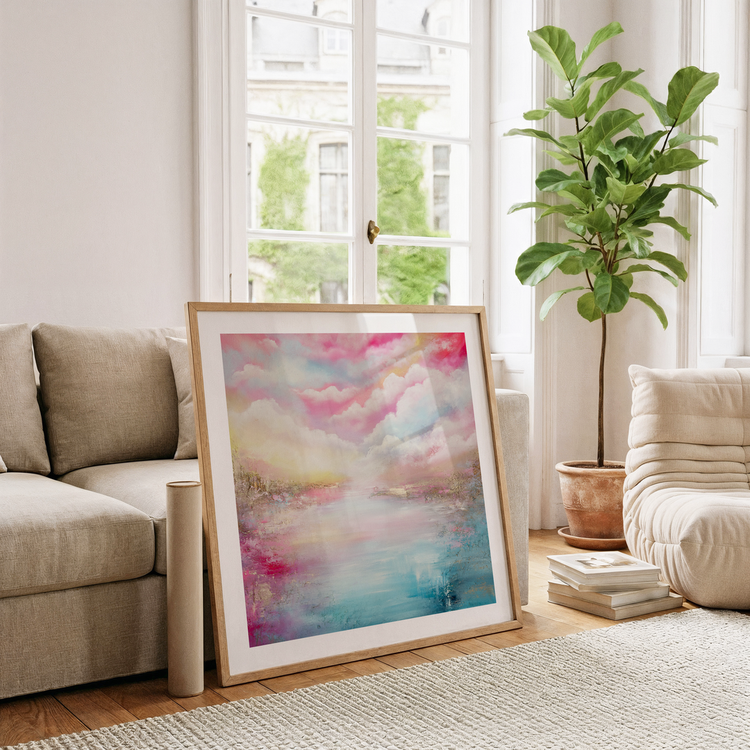 Ocean of Delight- Square 50x50cm Fine art print