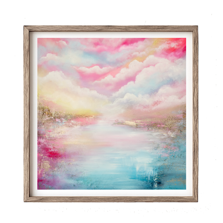 Ocean of Delight- Square 50x50cm Fine art print