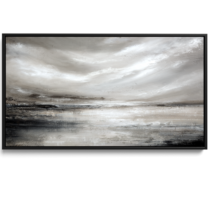 Lifted by Strength – 150x100cm XL Framed canvas print