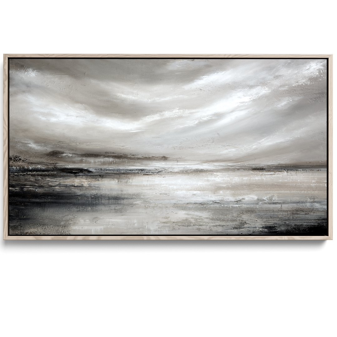 Lifted by Strength – 150x100cm XL Framed canvas print