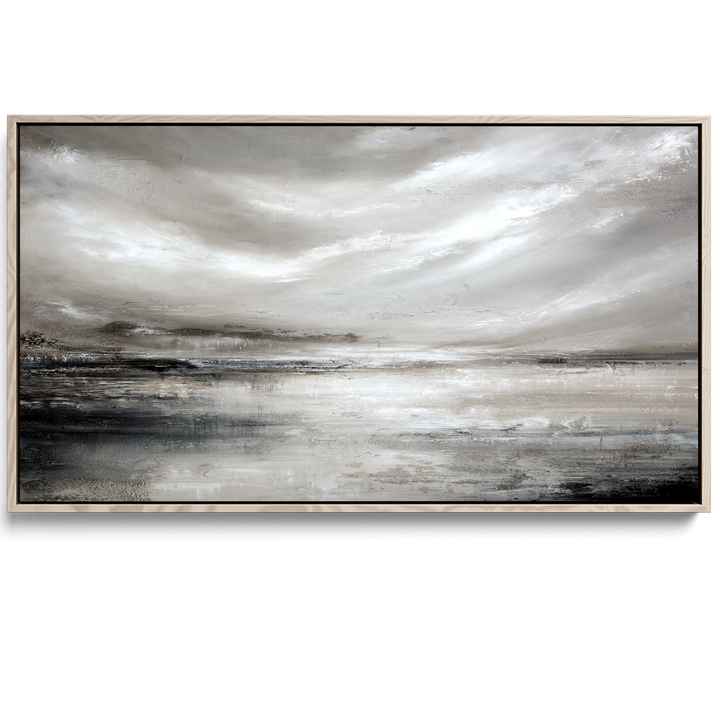 Lifted by Strength – 150x100cm XL Framed canvas print