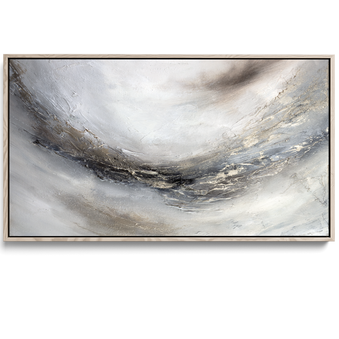 Faith and benevolence – 150x100cm XL Framed canvas print