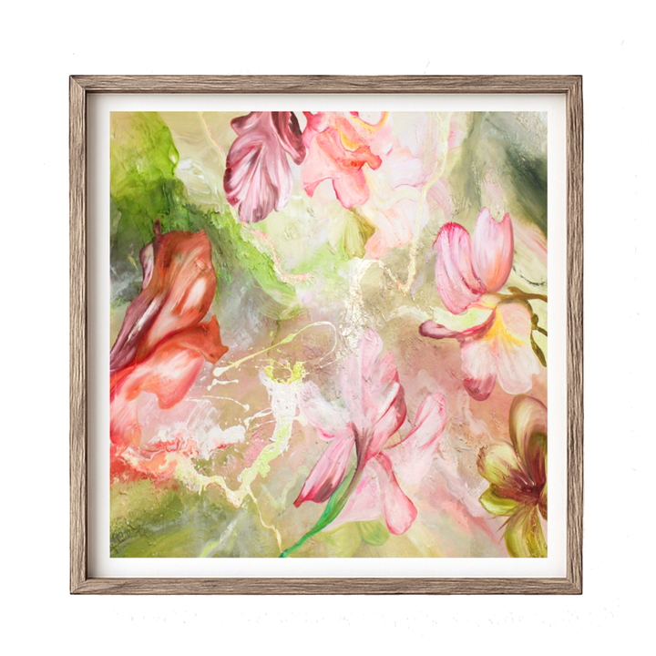 Where New Beginnings Bloom - Square 50x50cm Fine art print
