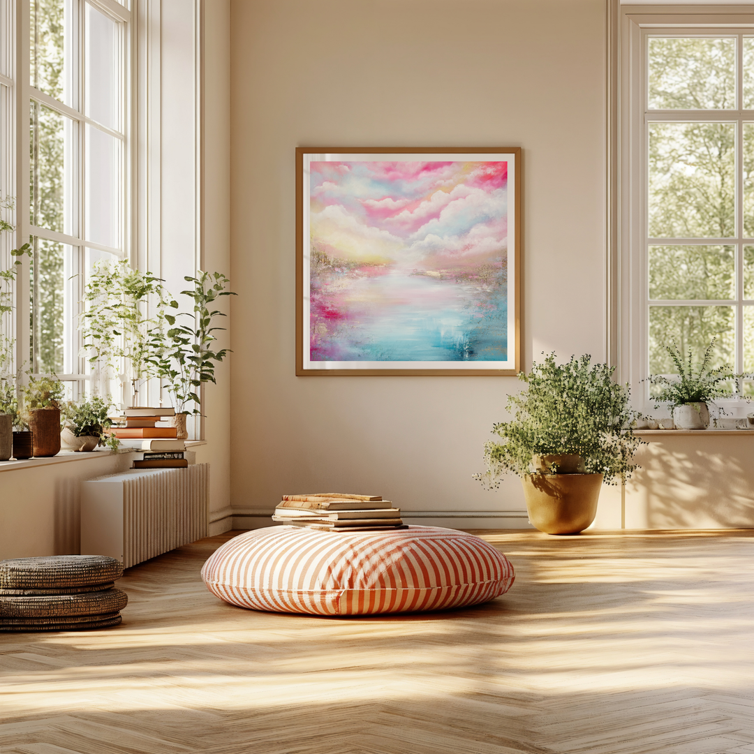 Ocean of Delight- Square 50x50cm Fine art print