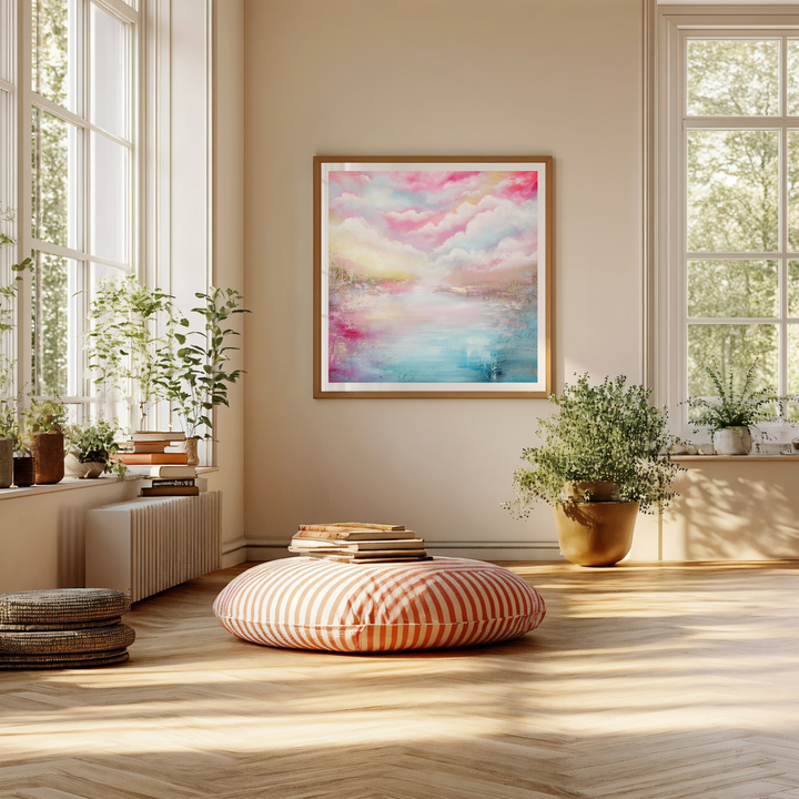 Ocean of Delight- Square 50x50cm Fine art print