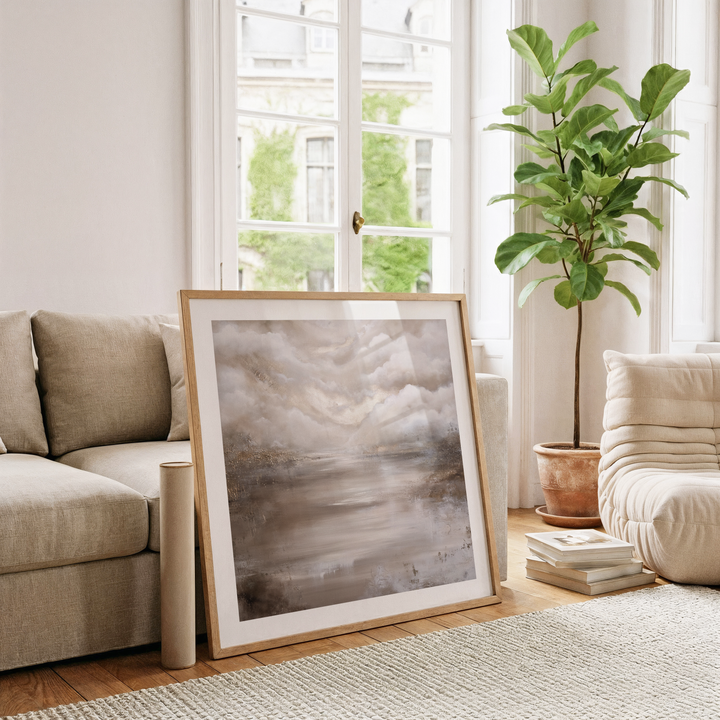 Through light a faith- Square 50x50cm Fine art print